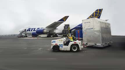 F1 Logistik - Flugzeug - GP Mexiko F1 Logistik - Flugzeug - GP Mexiko