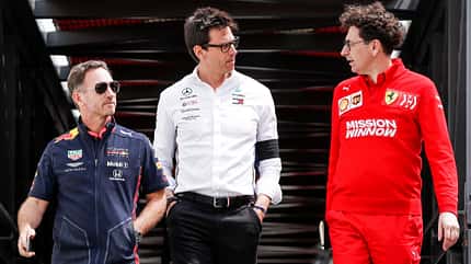 Horner, Wolff und Binotto - GP Monaco 2019 Horner, Wolff und Binotto - GP Monaco 2019