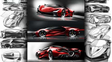 Ferrari Stallone Hypercar Design Concept Ferrari Stallone Hypercar Design Concept