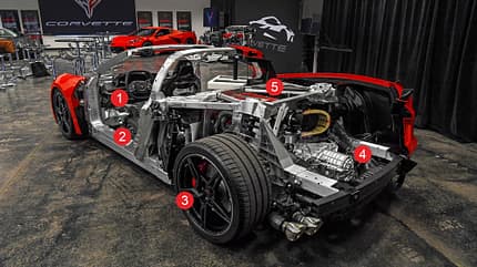 Chevrolet Corvette C8 Sting Ray, ams_2020_07, Technik Chevrolet Corvette C8 Sting Ray, ohne Karosserie