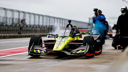 IndyCar - Aeroscreen - Schutzscheibe - Test - 2020 IndyCar - Aeroscreen - Schutzscheibe - Test - 2020