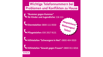 Telefonnummern Probleme zu Hause Telefonnummern Probleme zu Hause