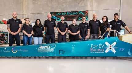 Elektrischer Dragster von Top EV Racing 04/2020, Elektrischer Dragster von Top EV Racing
