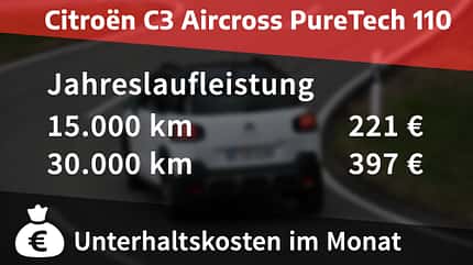 Realverbrauch Citroën C3 Aircross PureTech 110 Realverbrauch Citroën C3 Aircross PureTech 110