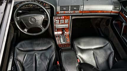 Mercedes-Benz 500 SEL, Fahrbericht, yt0220 Mercedes-Benz 500 SEL, Interieur