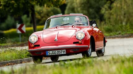 Klassische Porsche Cabriolets, Fahrbericht, mkl0420 Porsche 356, Exterieur