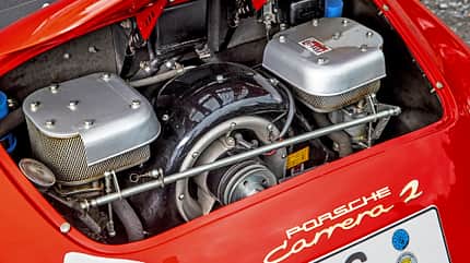 Klassische Porsche Cabriolets, Fahrbericht, mkl0420 Porsche 356, Motor