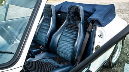 Klassische Porsche Cabriolets, Fahrbericht, mkl0420 Porsche 911, Sitz