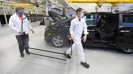 Honda Odyssey Covid-19 Testing, Detroit, 2020 Honda Odyssey Covid-19 Testing