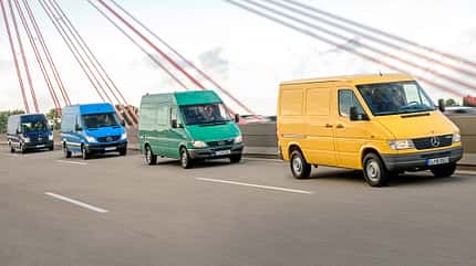 Mercedes Sprinter Generationen 1955 bis 2019 Mercedes Sprinter Generationen 1955 bis 2019