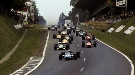 Start - Rouen - Formel 1 - GP Frankreich 1968 Start - Rouen - Formel 1 - GP Frankreich 1968
