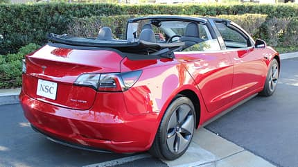 Tesla Model 3 Cabrio, Newport Convertible Engineering (NCE), 2020 NCE Tesla Model 3 Cabrio