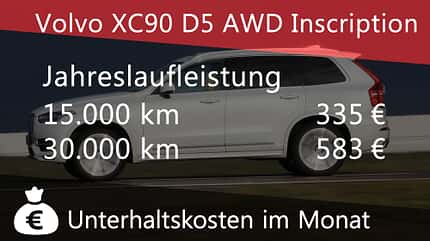 Volvo XC90 Verbrauch Volvo XC90 Verbrauch