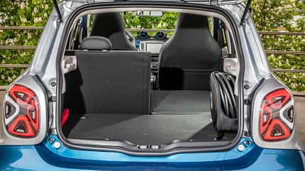 Smart EQ Forfour Passion, Vergleichstest, ams1320 Smart EQ Forfour Passion, Interieur