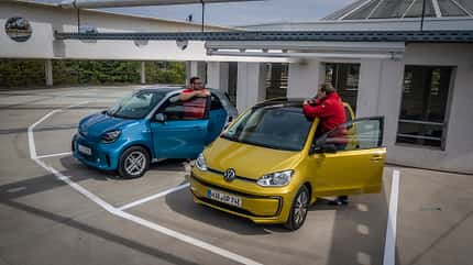 Smart EQ Forfour Passion, VW e-Up Style, Vergleichstest, ams1320 Smart EQ Forfour Passion, VW e-Up Style, Exterieur