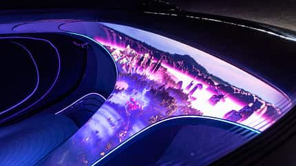 Mercedes Vision AVTR Mitfahrt Mercedes Vision AVTR Mitfahrt