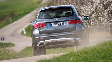 BMW X3 xDrive 30e, Mercedes GLC 300e, Vergleichstest, ams1820 Mercedes GLC 300e, Exterieur