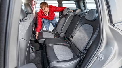 Mini Countryman, Rückbank