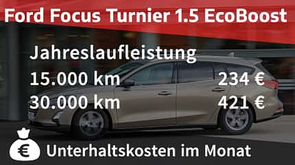 Ford Focus Turnier 1.5 Ecoboost, Skoda Octavia Combi 1.5 TSI, Re Ford Focus Turnier 1.5 EcoBoost Titanium Realverbrauch Verbrauch