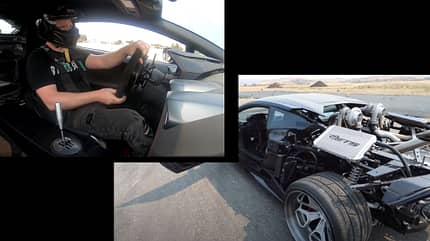 Lamborghini Huracan Umbau Handschalter Turbo Heck weg Lamborghini Huracan Umbau Handschalter Turbo Heck weg