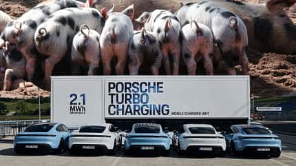 Porsche Mobile Charging Unit Porsche Mobile Charging Unit