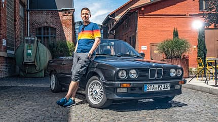 Spielzeuge der Redaktion, ams2120 Spielzeuge der Redaktion, BMW 320i Cabrio (1989)