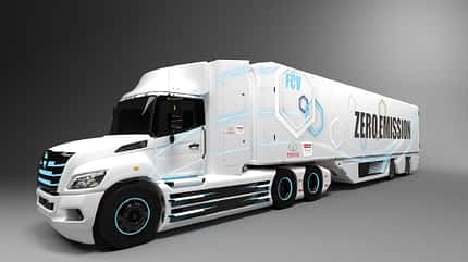 10/2020, Toyota Hino Brennstoffzellen Lkw USA 10/2020, Toyota Hino Brennstoffzellen Lkw USA