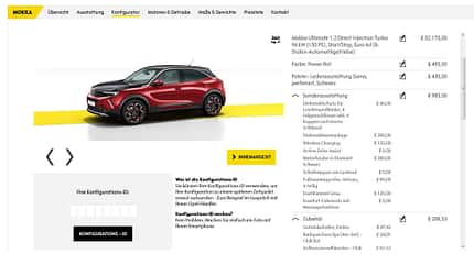 Opel Mokka 2020 Konfigurator Opel Mokka 2020 Konfigurator