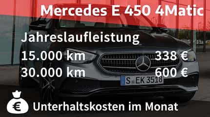11/2020, Kosten und Realverbrauch Mercedes E 450 4Matic 11/2020, Kosten und Realverbrauch Mercedes E 450 4Matic