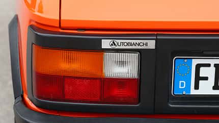 Autobianchi, A112 Junior, (1981), Restaurierung Autobianchi, A112 Junior, (1981), Rücklicht