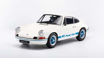 Minichamps, Porsche 911 Carrera RS 2.7 Leichtbau von 1972, Modellauto im Maßstab 1:8, Advertorial, 2020 Minichamps Porsche 911 Carrera RS 2.7 Leichtbau von 1972 als Modellauto im Maßstab 1:8