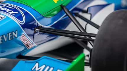 Minichamps, Benetton Ford B194, Michael Schumacher, Australien GP 1994, L.E. 300 PCS., Modellauto im Maßstab 1:8, Advertorial, 2020 Minichamps Benetton Ford B194 von Michael Schumacher (Australien GP 1994) als Modellauto im Maßstab 1:8