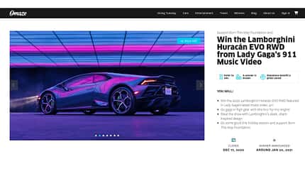 Lamborghini Huracan Evo Verlosung Lady Gaga Lamborghini Huracan Evo Verlosung Lady Gaga