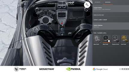 Pagani Huayra BC Roadster, Konfigurator 2020 Pagani Huayra BC Roadster