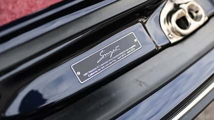 Singer Porsche 911, Fahrbericht Singer Porsche 911, Plakette
