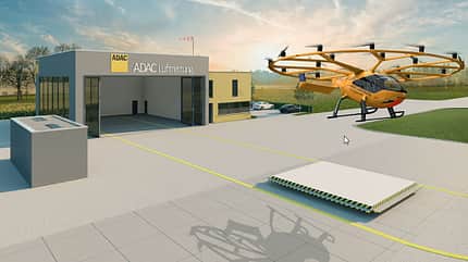 12/2020, ADAC Volocopter Flugrettung ADAC Volocopter Flugrettung