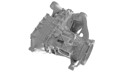 12/2020, Porsche E-Antrieb-Gehäuse 3D-Drucktechnik Porsche E-Antrieb-Gehäuse 3D-Drucktechnik