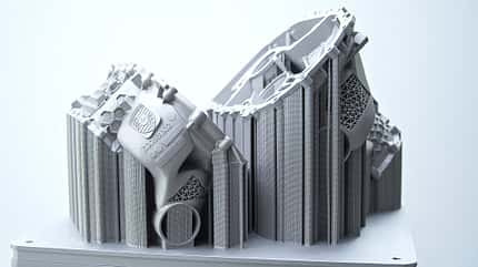 12/2020, Porsche E-Antrieb-Gehäuse 3D-Drucktechnik Porsche E-Antrieb-Gehäuse 3D-Drucktechnik