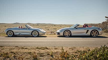 01/2021, Porsche Boxster 25 Jahre Sondermodell Porsche Boxster 25 Jahre Sondermodell
