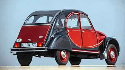 75 Jahre ams 21.1. Ente 2CV