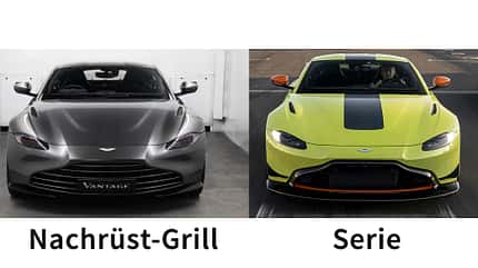 Aston Martin Vantage neuer Grill Aston Martin Vantage neuer Grill