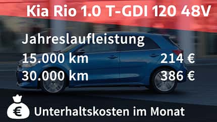 Kia Rio 1.0 1.0 T-GDI IMT Kia Rio Realverbrauch