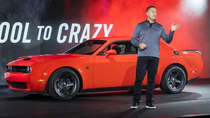 Dodge Chef CEO Tim Kuniskis Challenger Hellcat 02/2021, Dodge Chef CEO Tim Kuniskis Challenger Hellcat