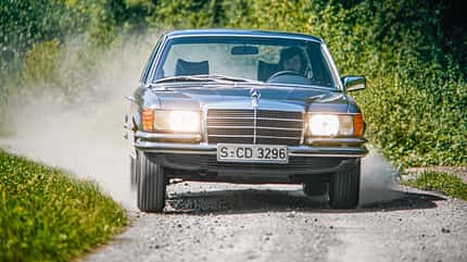 75 Jahre AMS 11.02.2021 Mercedes 450 SEL. 75 Jahre AMS 11.02.2021 Mercedes 450 SEL.