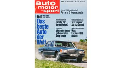 75 Jahre AMS 11.02.2021 Mercedes 450 SEL. 75 Jahre AMS 11.02.2021 Mercedes 450 SEL.