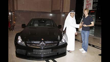 Sebastian Vettel - Mercedes SL65 Black Series - 2009 - Abu Dhabi Sebastian Vettel - Mercedes SL65 Black Series - 2009 - Abu Dhabi