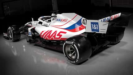 Haas VF-21 - Lackierung - Präsentation - 2021 Haas VF-21 - Lackierung - Präsentation - 2021