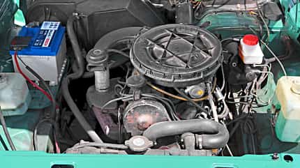 Ford Taunus 1600 L, yt0619, Restaurierung Ford Taunus 1600 L, Motorraum