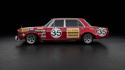 Rote Sau, Arthur Bechtel Classic Motors, Rote Sau, Mercedes 300 SEL AMG, 2021 Rote Sau von Arthur Bechtel Classic Motors