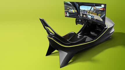 Aston Martin AMR-C01 Fahrsimulator Aston Martin AMR-C01 Fahrsimulator